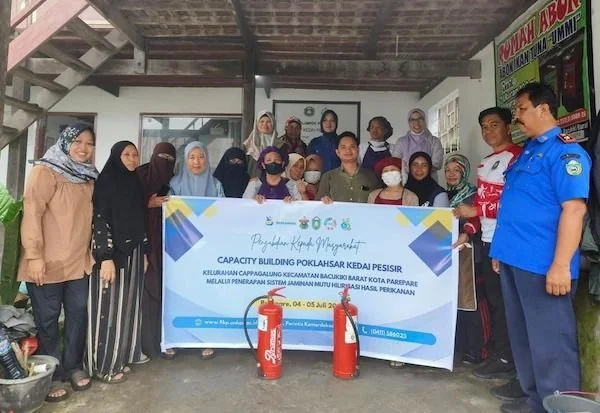 Capacity Building Poklahsar Kedai Pesisir. Dok. Ist