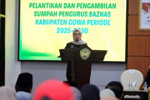 Kabupaten Gowa Periode 2025–2030 oleh Bupati Gowa, Sitti Husniah Talenrang, (Dok: Ist).
