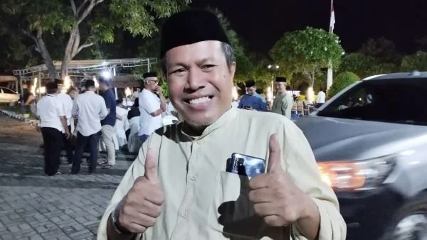 Ketua DPC Partai Hanura Jeneponto, Andi Mappatunru saat dijumpai di Rujab Bupati Jeneponto (Foto : Ullah KM)