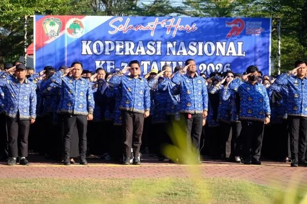Upacara memperingati Hari Koperasi Ke-79 Tahun 2026. (Dok: Ist)