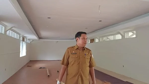Suasana Gedung Sementara DPRD Kota makassar, (Dok: Sinta KabarMakassar).