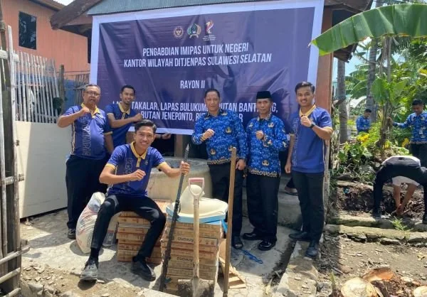Lembaga Pemasyarakatan Kelas IIA Bulukumba turut serta aktif dalam Program "Pengabdian IMIPAS untuk Negeri". Dok. Ist