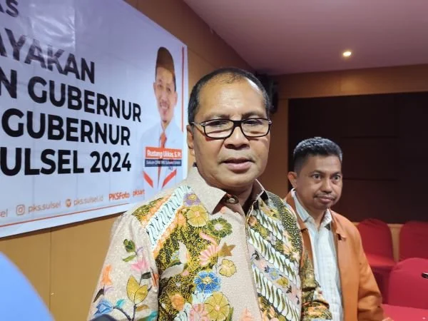 Danny Pomanto usai melaksanakan uji kelayakan di Swissbellin Hotel Panakukang (Dok : Hanifah KabarMakassar).