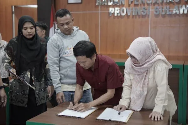 Suasana Penandatanganan Pemilu Inklusif (Dok: Ist).