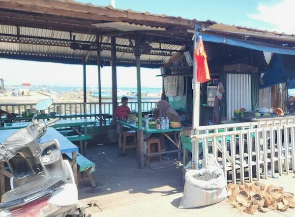 Pengunjung di TPI Beba (Dok: Nofi KabarMakassar)