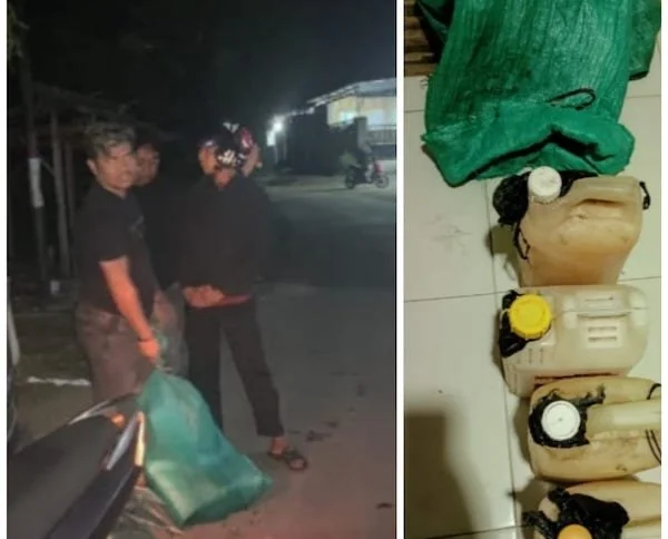 Polres Sinjai Saat Amankan Miras Jenis Ballo