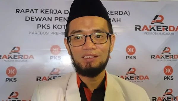 Ketua DPD PKS Makassar sekaligus Anggota DPRD Kota Makassar, Andi Hadi Ibrahim Baso (Dok: Sinta KabarMakassar).