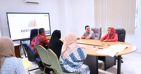 Sertijab Dinas Perpustakaan Kota Makassar, (Dok: Ist).