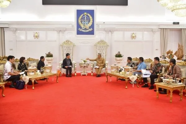 onjen Jepang bersama Pj Gubernur Sulsel, Prof Zudan Arif Fakrulloh di Rujab Gubernur (Dok: Ist).
