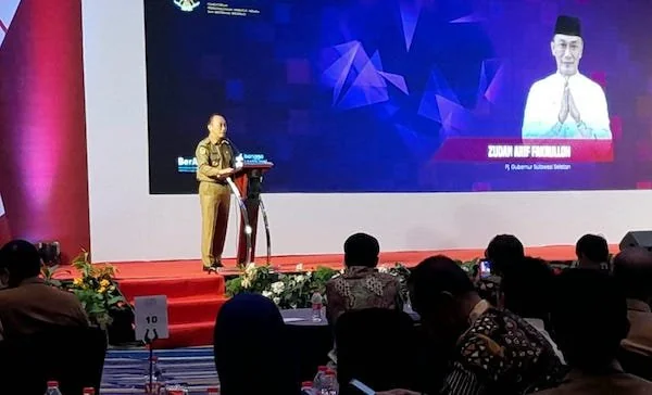 Pj Gubernur Sulsel, Prof Zudan Arif Fakrulloh (Dok: Nofi KabarMakassar)