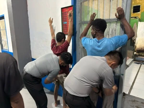 Sidak di Lapas Kelas 1 Makassar (Dok : Ist).