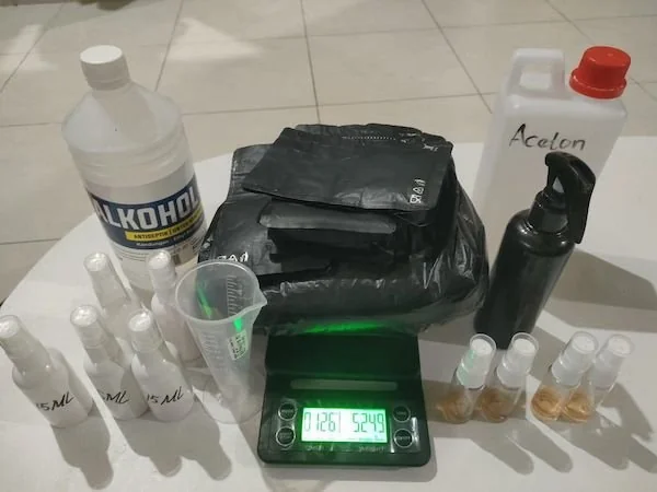 barang bukti yang diamankan pihak kepolisian ( Dok: Ist)