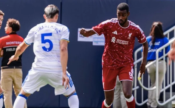 Liverpool menelan kekalahan 2-4 dari Leeds United dalam laga uji coba di Amerika Serikat. (c) Liverpool FC (Foto : INT)
