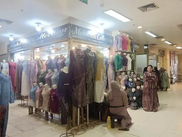 Suasana Ruko di Pasar Sentral atau New Makassar Mall (Dok: Sinta KabarMakassar).