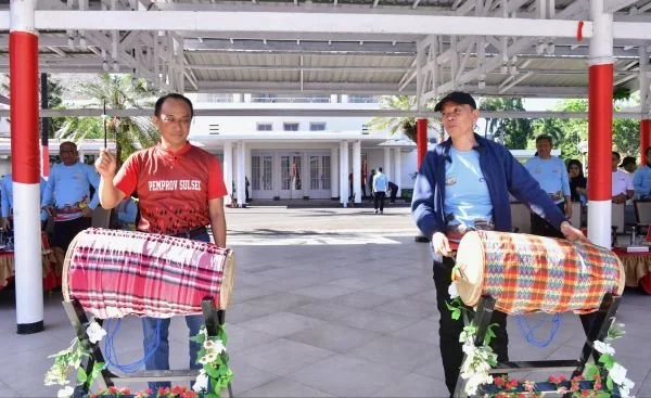 Pj Gubernur Sulsel, Prof Zudan Arif Fakrulloh dan Kadis Budpar Sulsel, Muhammad Arafah (Dok: Ist).