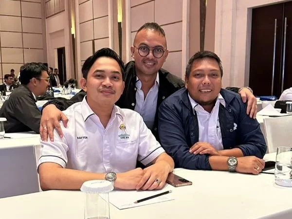 Caketum HIPMI Sulbar Andi Muhammad Ricki Rachmat Rosali saat Diklatda di Jakarta (Dok : Ist).