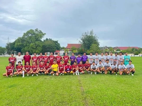 Polres dan BRI Cabang Selayar menggelar pertandingan bola persahabatan (Dok:Ist)