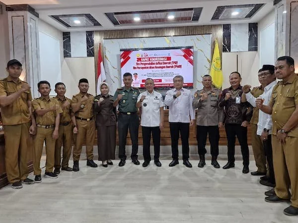 Rapat Koordinasi Tim Percepatan Akses Keuangan Daerah Kabupaten Kepulauan Selayar (Dok: Ist)