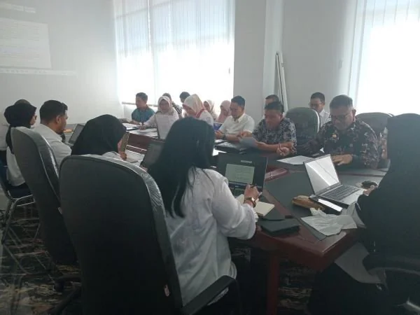 Rapat harmonisasi tiga Rancangan Peraturan Bupati (Ranperbup) dari Pemerintah Kabupaten Sidrap (Dok : Ist).