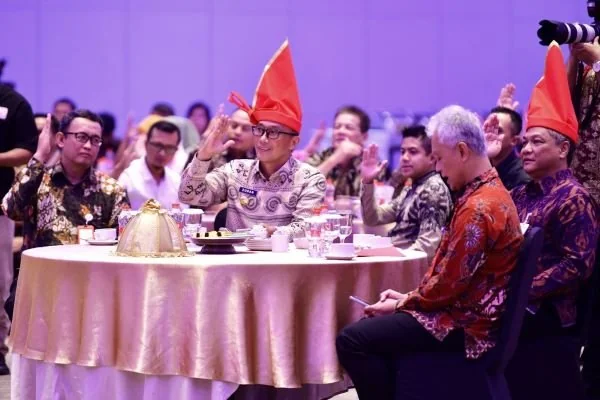 Pj Gubernur Sulsel, Prof Zudan Arif Fakrulloh di Hotel Four Points By Sheraton Makassar (Dok : ist).