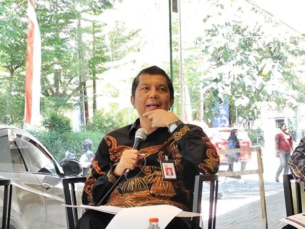 Kepala OJK Sulselbar, Darwisman (Dok : Hanifah KabarMakassar)