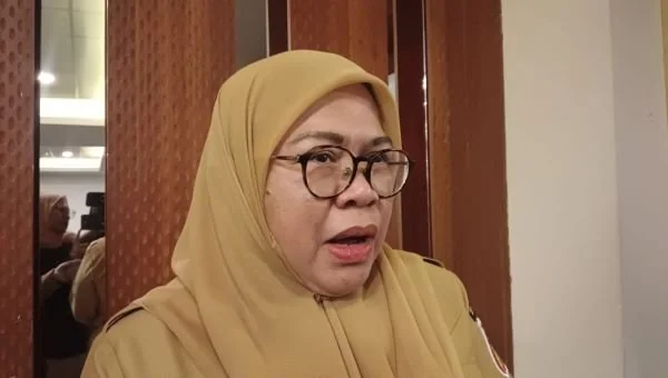 Kepala Badan Kepegawaian dan Pengembangan Sumber Daya Manusia Daerah (BKPSDM) Kota Makassar, Hj. Kamelia Thamrin Tantu (Dok: Sinta KabarMakassar).