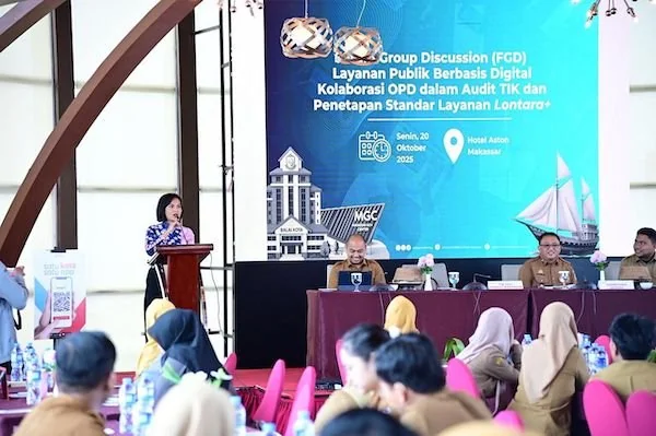 Forum Group Discussion (FGD) Kominfo Makassar (Dok: Ist).