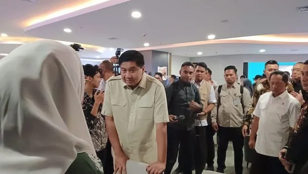 Menteri Dalam Negeri RI, Muhammad Tito Karnavian dan Menteri Perumahan serta Kawasan Permukiman (PKP) Maruarar Sirait, saat Meninjau Langsung Makassar Government Center (MGC), (Dok: Sinta Kabar Makassar).