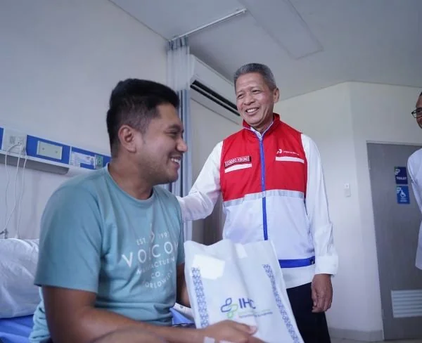 ewan Komisaris PT Pertamina (Persero) bersama Komite Audit serta Komite Pemantau Investasi dan Manajemen Risiko melaksanakan management walkthrough ke Rumah Sakit Otak dan Jantung (RSOJ) Pertamina Makassar Royal Biringkanaya. (Dok: Ist)