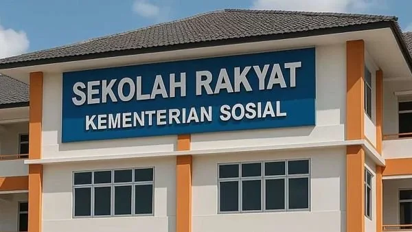 ilustrasi sekolah rakyat (Dok: Ist)