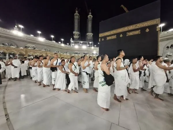 ilustrasi jemaah umrah (dok. Ist)