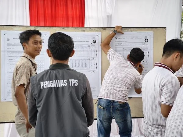 Susana perhitungan suara di Rutan Makassar (Dok: Ist)