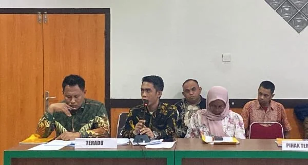 Sidang Kode etik DKPP terhadap KPU Pangkep (Dok: Atri KabarMakassar).