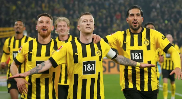 Borussia Dortmund menang 2-1 atas RB Leipzig. (Foto: Reuters)
