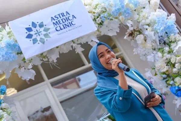 Owner Klinik Ibu & Anak Astra Medica Clinic Makassar, dr. Astra Budiati Nusrat, Sp.OG di Jalan Maccini Raya Nomor 10 Makassar (Dok: Ist)