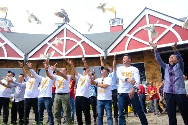 Trial Opening Cimory Dairyland Gowa (Dok : Ist).
