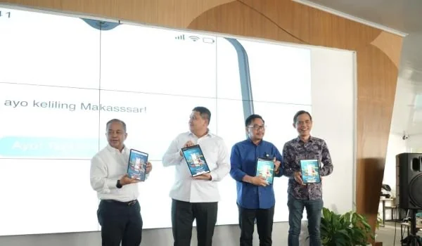 Peluncuran Fitur Pariwisata Lontara+, (Dok: Sinta KabarMakassar).