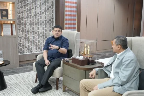 Wali Kota Makassar Munafri Arifuddin saat Audiensi dengan GMTD (Dok: Ist).