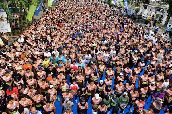 Ribuan peserta di event Korpri Run (Dok: Ist)
