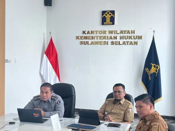 Rapat harmonisasi rancangan peraturan kepala daerah (raperkada) tentang penyelenggaraan Koperasi Kelurahan Merah Putih (Dok :; Ist).