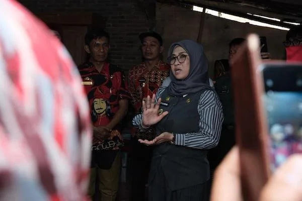 Bupati Gowa, Sitti Husniah Talenrang saat Melakukan Kunjungan di Titik KME (Dok: Ist).