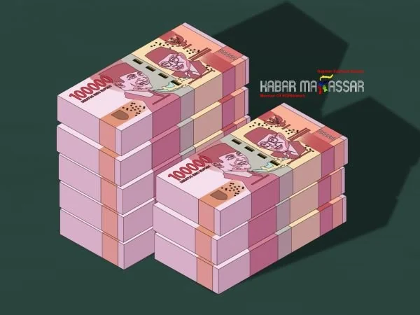 Ilustrasi Rupiah (Dok : KabarMakassar).