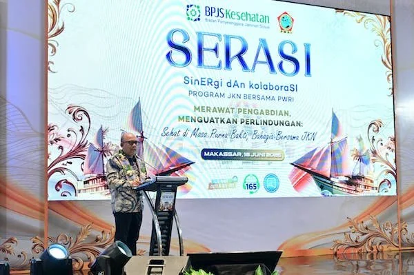 Direktur Kepesertaan BPJS Kesehatan, Akmal Budi Yulianto, saat membuka kegiatan Sinergi dan Kolaborasi (SERASI) Program JKN (Dok: Ist).