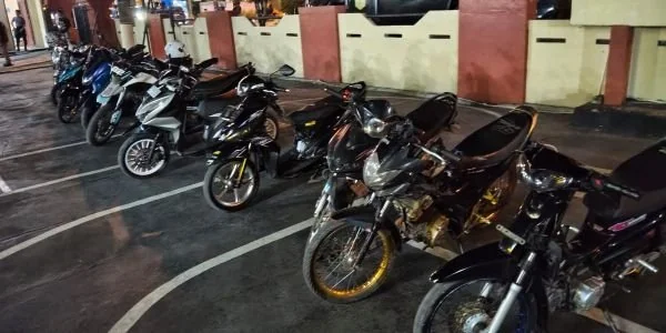 Motor yang berhasil diamankan pihak kepolisian (Dok: Ist)
