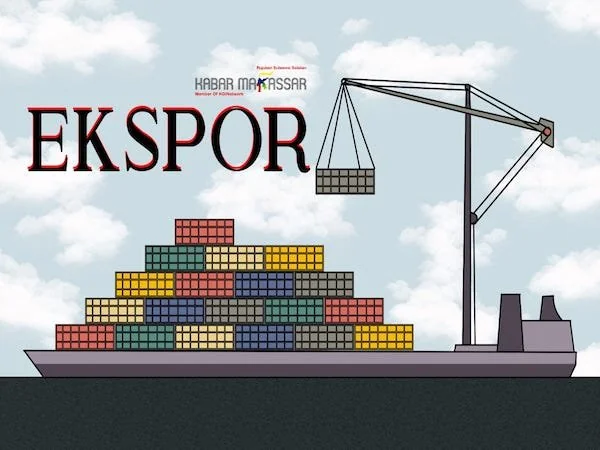 Ilustrasi ekspor (Dok: KabarMakassar)