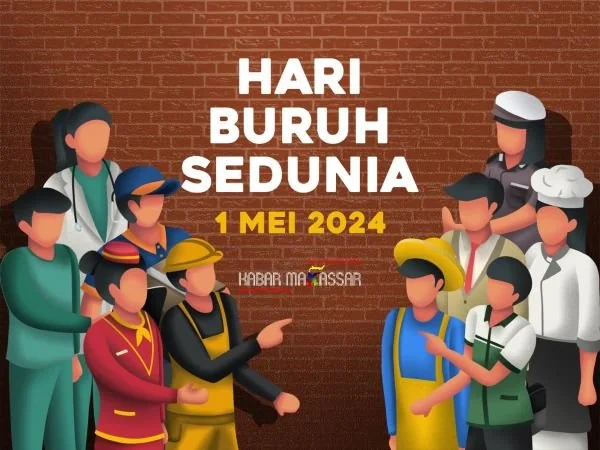 Hari Buruh (Dok : KabarMakassar).