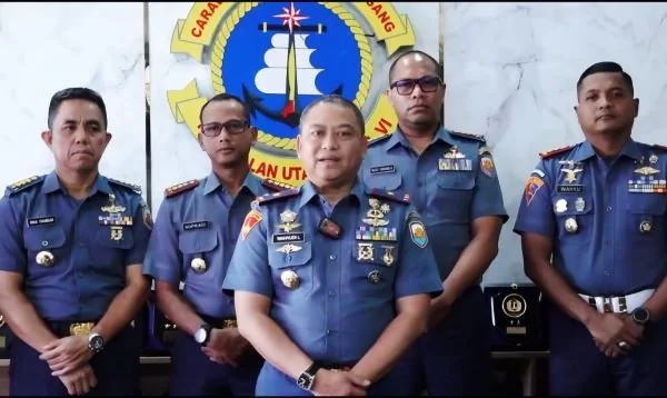 Konfersni pers Lantamal VI Makassar (Dok: Ist).