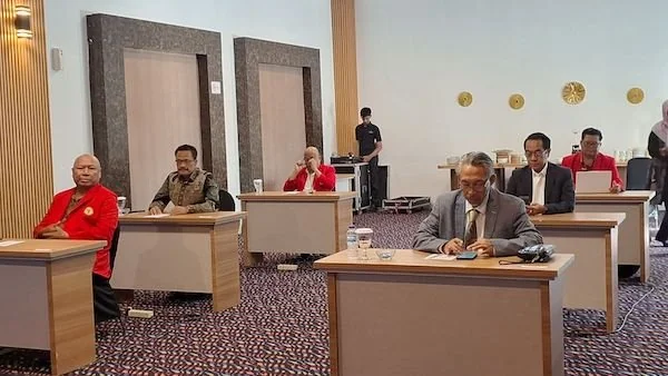 Enam Bakal Calon Rektor Unhas Jalani Proses Assesmen Psikologi. Dok. Ist