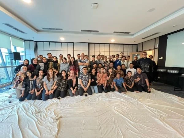 Vasaka Hotel Makassar menggelar acara Halal Bi Halal (Dok : Ist).