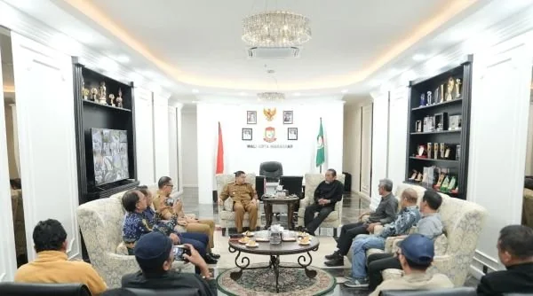 Pegiat Kebudayaan Makassar menemui Wali Kota Munafri Arifuddin (Dok: KabarMakassar)